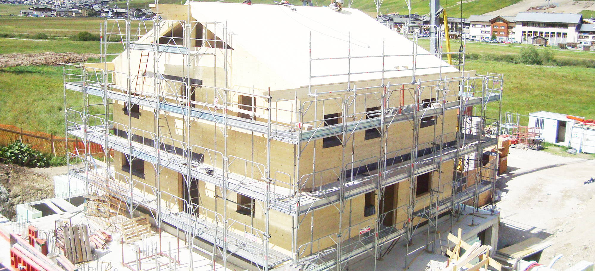 Casa di legno resistente al sisma